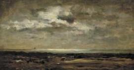 Charles-Francois Daubigny Strandgezicht bij maanlicht china oil painting image